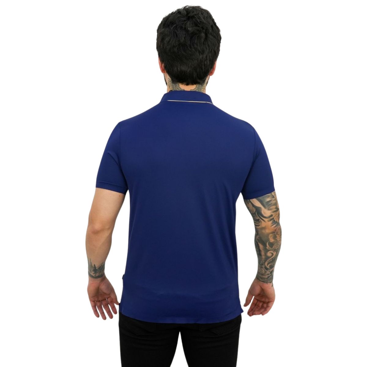 Foto 3 pulgar | Playera Barabas 2pp827 Navy para Hombre