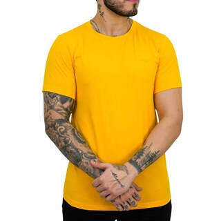 Foto 1 | Playera Barabas St933 Mostaza Para Hombre