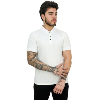 Foto 1 | Playera Barabas 3pp833 Blanca Para Hombre