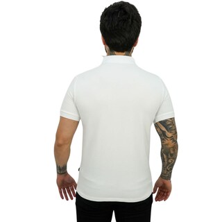 Foto 2 | Playera Barabas 3pp833 Blanca Para Hombre