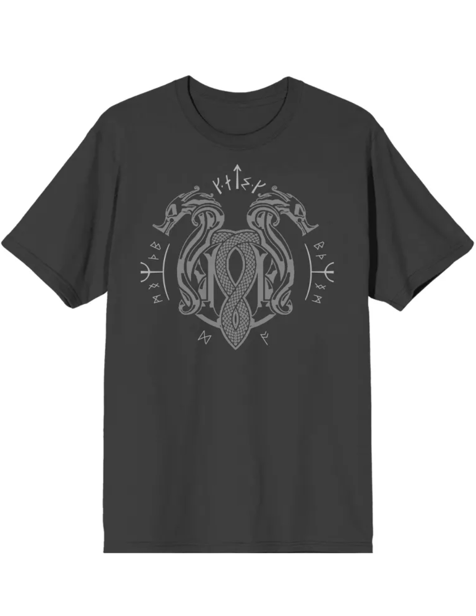 Playera de Algodón God Of War Negra