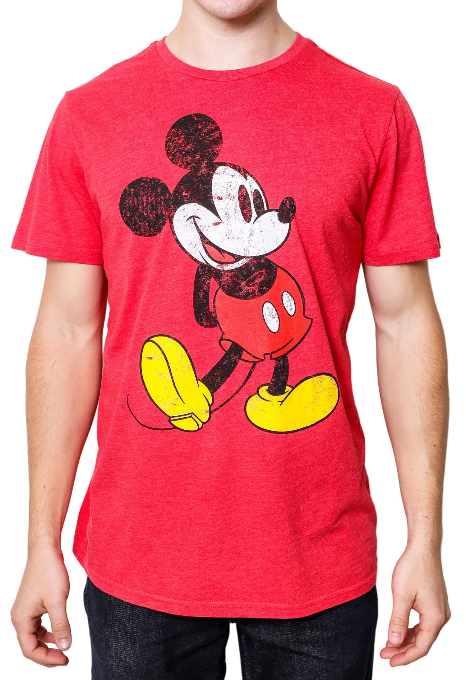 Camiseta Disney Mickey Mouse Classic Desgastada - Venta Internacional