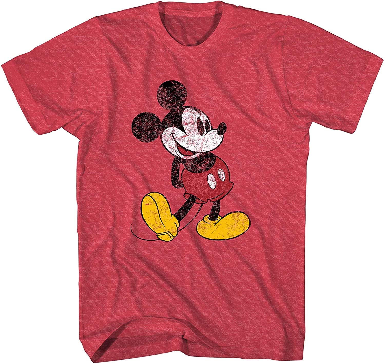 Foto 3 pulgar | Camiseta Disney Mickey Mouse Classic Desgastada - Venta Internacional
