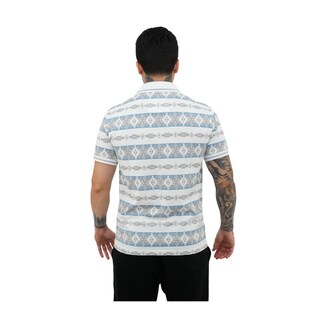 Foto 2 | Playera Platinipara Hombre Azp9840 Blanco