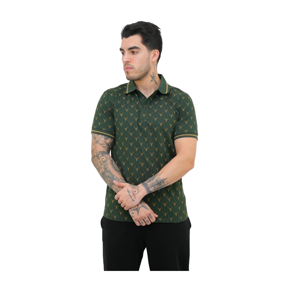 Playera Platini Para Hombre Azp9632 Verde