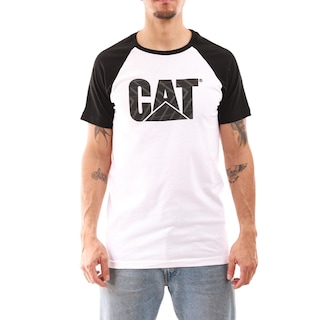 Foto 1 | Playera Cat Catpl200 Amn Para Hombre Color Blanco Modelo Catpl200amn