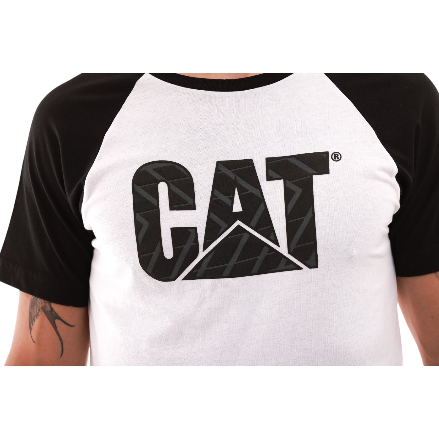 Foto 5 pulgar | Playera Cat Catpl200 Amn Para Hombre Color Blanco Modelo Catpl200amn