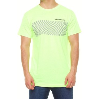 Foto 1 | Playera Cat 4010385 Para Hombre Color Amarillo Modelo 4010385