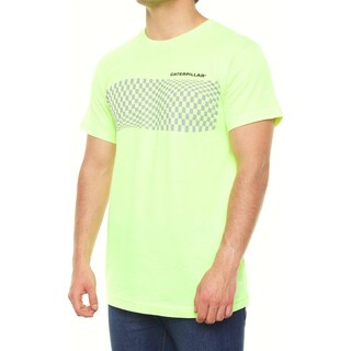 Foto 2 | Playera Cat 4010385 Para Hombre Color Amarillo Modelo 4010385