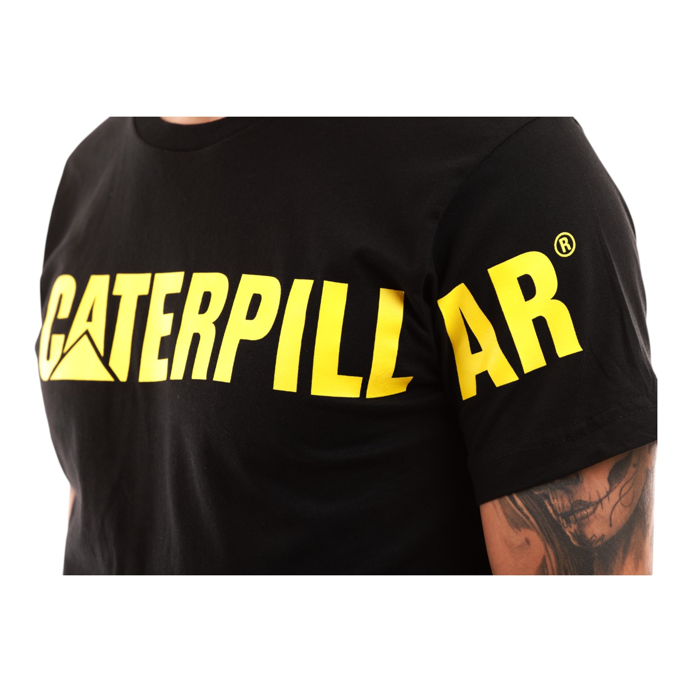 Foto 3 | Playera Cat 4010319 Para Hombre Color Negro Modelo 4010319