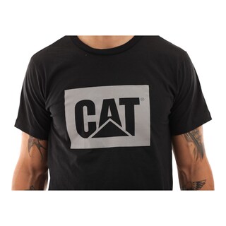 Foto 4 | Playera Cat 4010302 Para Hombre Color Negro Modelo 4010302
