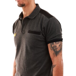 Foto 4 | Playera Cat Cs23m-ps10r Para Hombre Color Gris Modelo Cs23mps10r