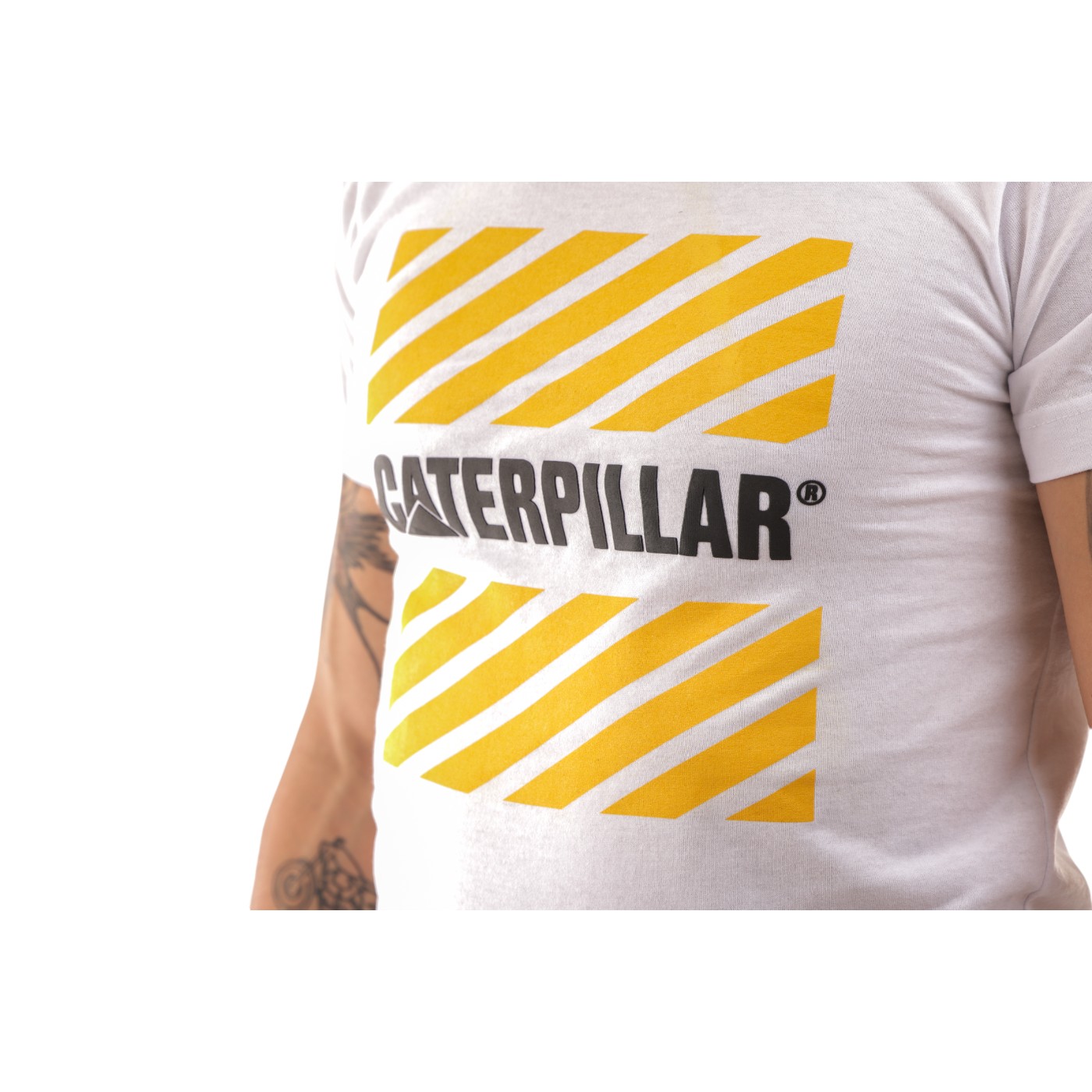 Foto 4 | Playera Cat Catpl204b Para Hombre Color Multicolor Modelo Catpl204b