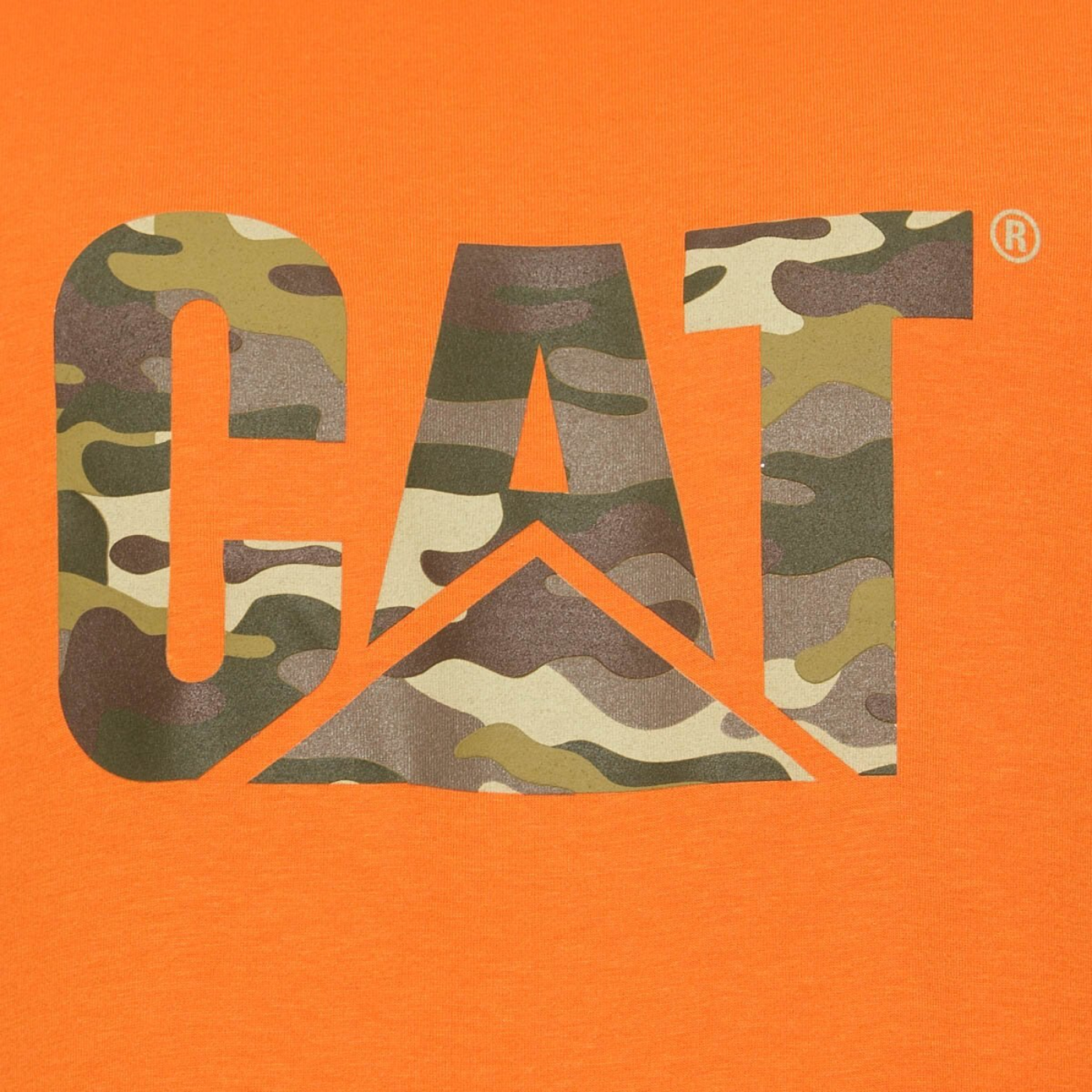 Foto 4 | Playera Cat 1510305na Para Hombre Color Naranja Modelo 1510305na