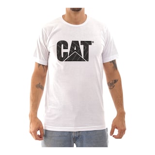 Foto 1 | Playera Cat 2510760 Para Hombre Color Blanco Modelo 2510760