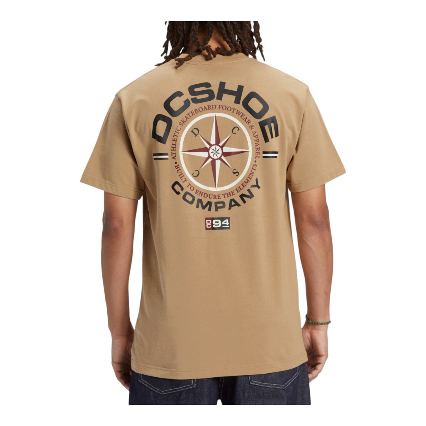 Foto 5 pulgar | Playera Dc Shoes Compass Hss Para Hombre Color Multicolor Modelo Adyzt05342cjz0