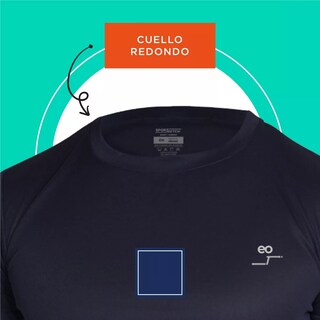 Foto 3 | Juego 5 Playeras Deportivas Cuello Redondo Hombre Talla G Eo Safe Imports Esi-14492-1 Multicolor