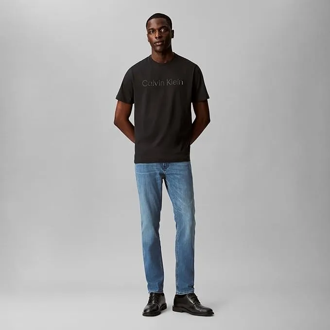 Foto 3 | Camiseta Calvin Klein Para Hombre De Manga Corta Con Gráfico Lineal