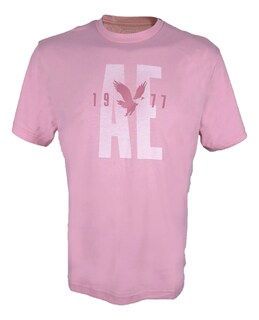 Foto 1 | Playera American Eagle Rosa Calido Logo Graphic Mens T Shirt Warm Pink