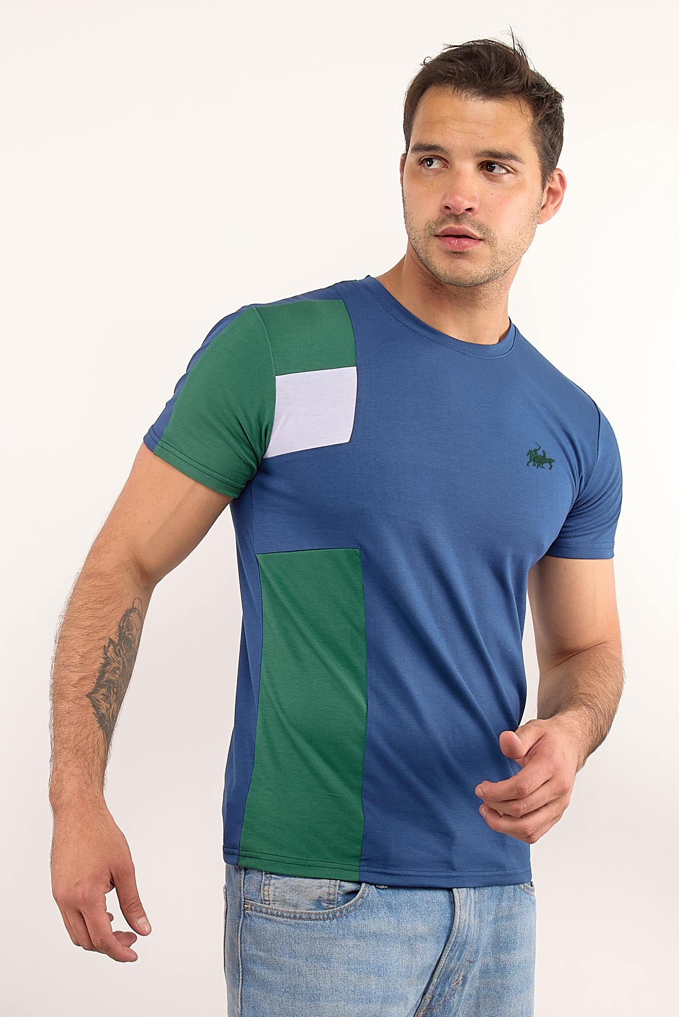 Playera Cuello Redondo Polo Retro 973609652540