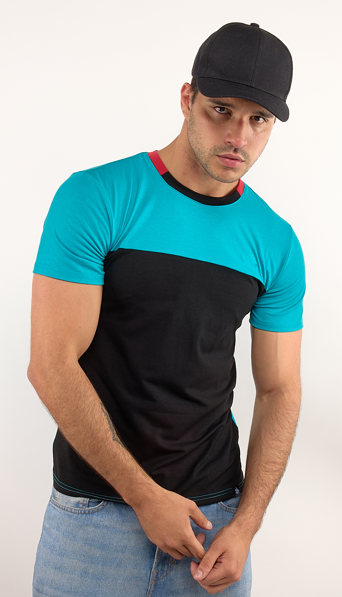Playera Cuello Redondo Polo Retro 973609652553