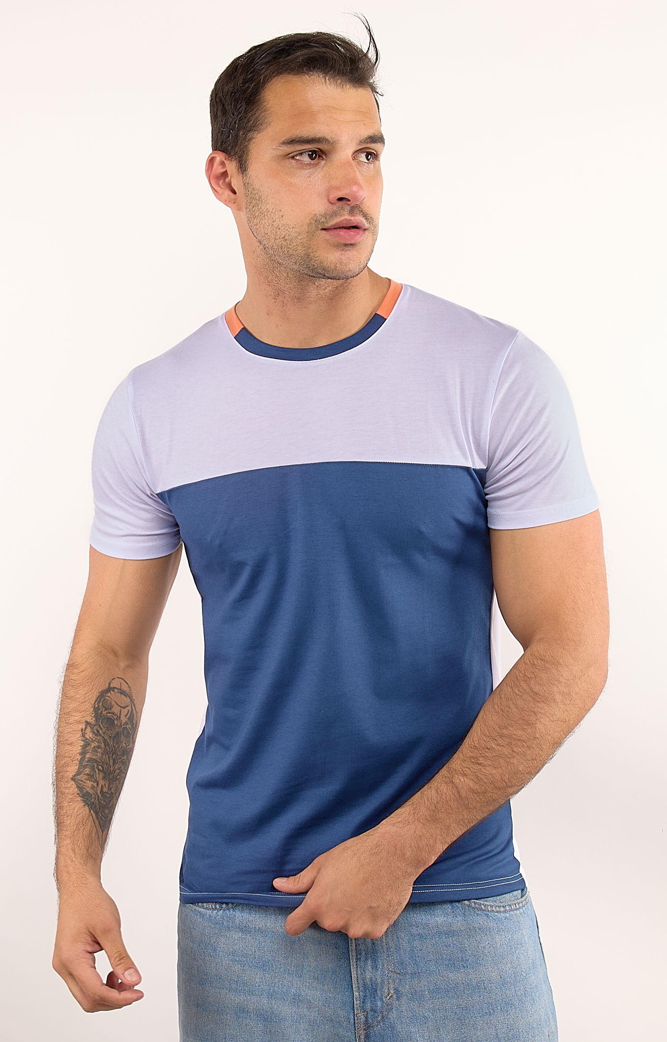 Playera Cuello Redondo Polo Retro 973609652544