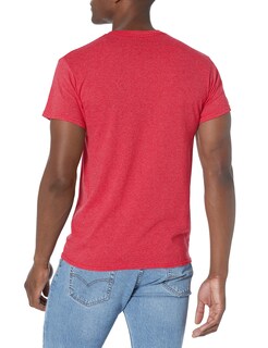 Foto 2 | Camiseta Star Wars Millennium Falcon Drawing Para Hombre - Rojo - Venta Internacional.