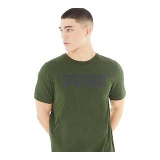 Foto 1 | Playera Cuello Redondo Verde Puma para Hombre