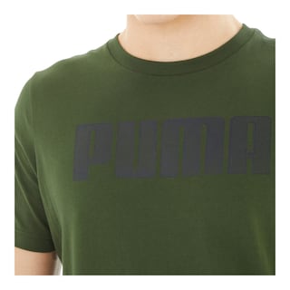 Foto 3 | Playera Cuello Redondo Verde Puma para Hombre