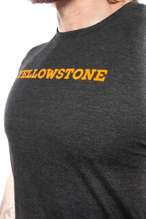 Foto 1 | Playera Yellowstone Gris Oxford