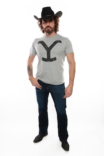 Foto 2 | Playera Yellowstone Y Gris