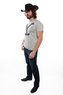 Foto 3 | Playera Yellowstone Y Gris
