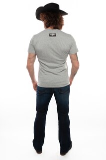 Foto 4 | Playera Yellowstone Y Gris