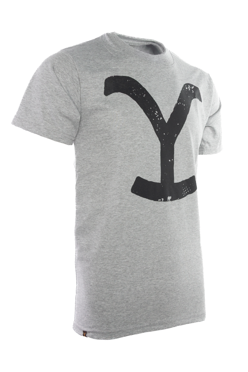 Foto 8 pulgar | Playera Yellowstone Y Gris
