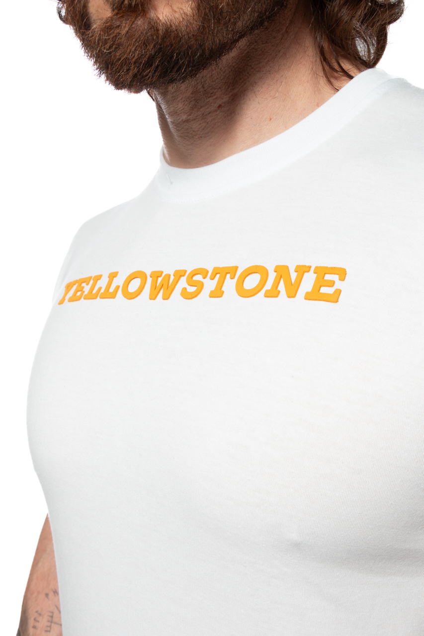 Playera Yellowstone Blanco