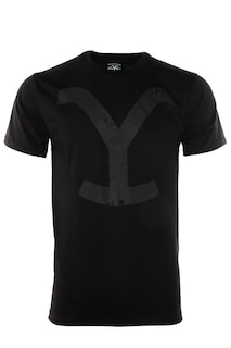 Foto 2 | Playera Yellowstone Y Negra