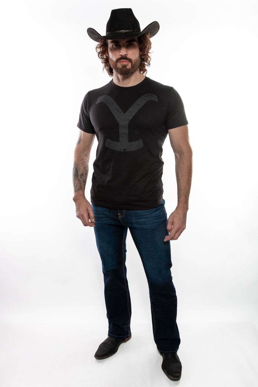 Foto 6 | Playera Yellowstone Y Negra