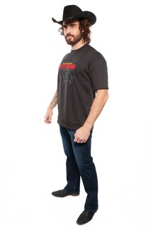 Foto 6 | Playera Yellowstone Truck Gris Oxford