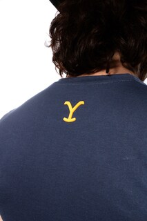 Foto 8 | Playera Yellowstone Azul Marino