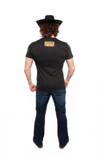 Foto 7 | Playera Yellowstone Lobo Montana Negra