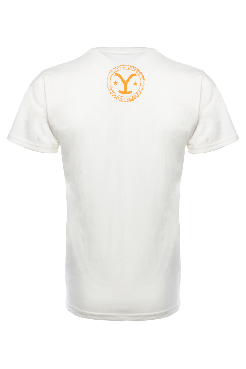 Foto 7 | Playera Yellowstone Caballo Hueso