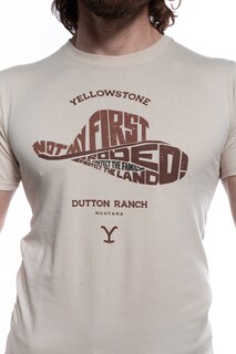 Foto 1 | Playera Yellowstone Sombrero Arena