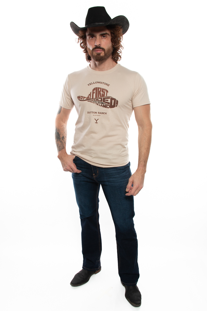 Foto 3 pulgar | Playera Yellowstone Sombrero Arena