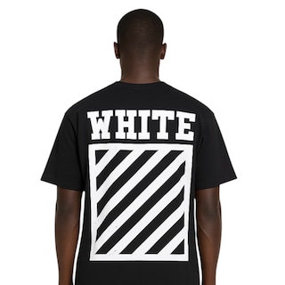 Foto 1 | Playera Cuello Redondo Negra Off White para Hombre