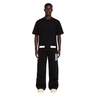 Foto 4 | Playera Cuello Redondo Negra Off White para Hombre