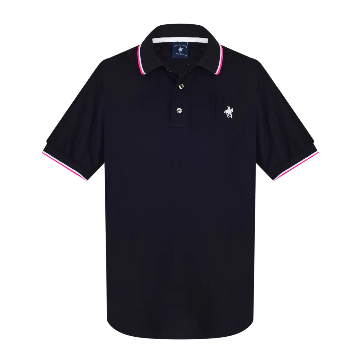 Foto 1 | Plyera Polo Color Negro Rock Hampton Polo Team