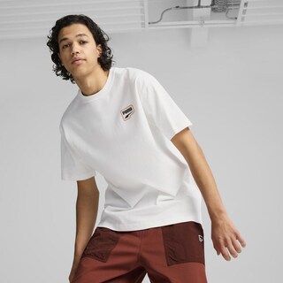 Foto 3 | Playera Puma Downtown Para Hombre Blanco