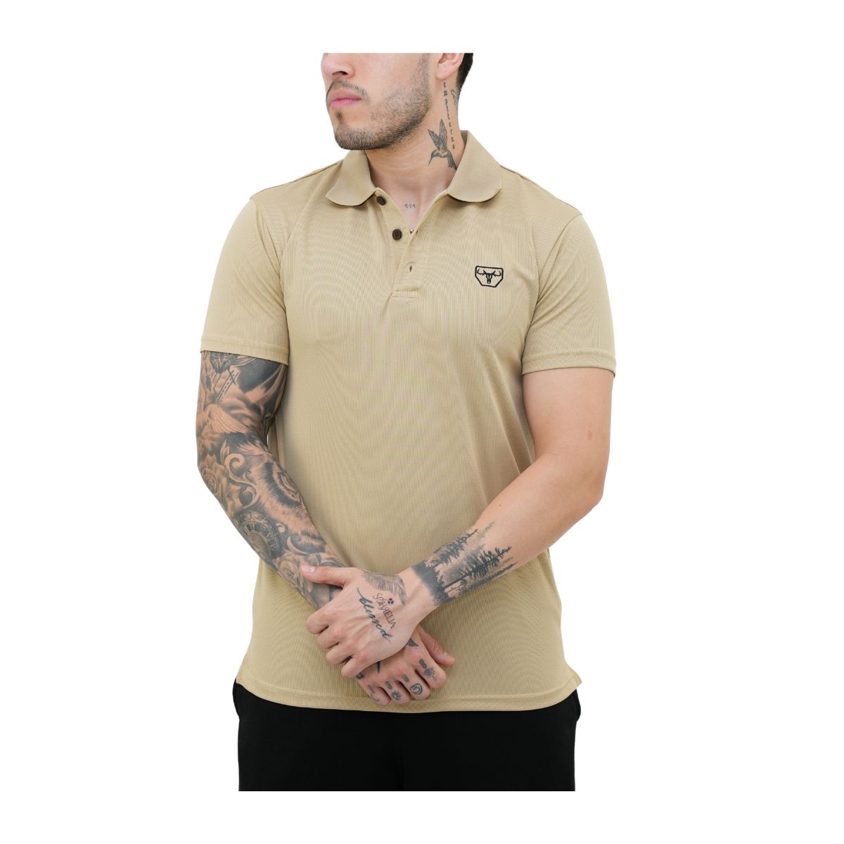 Playera Platini Para Hombre Pgp9256 Marron Claro