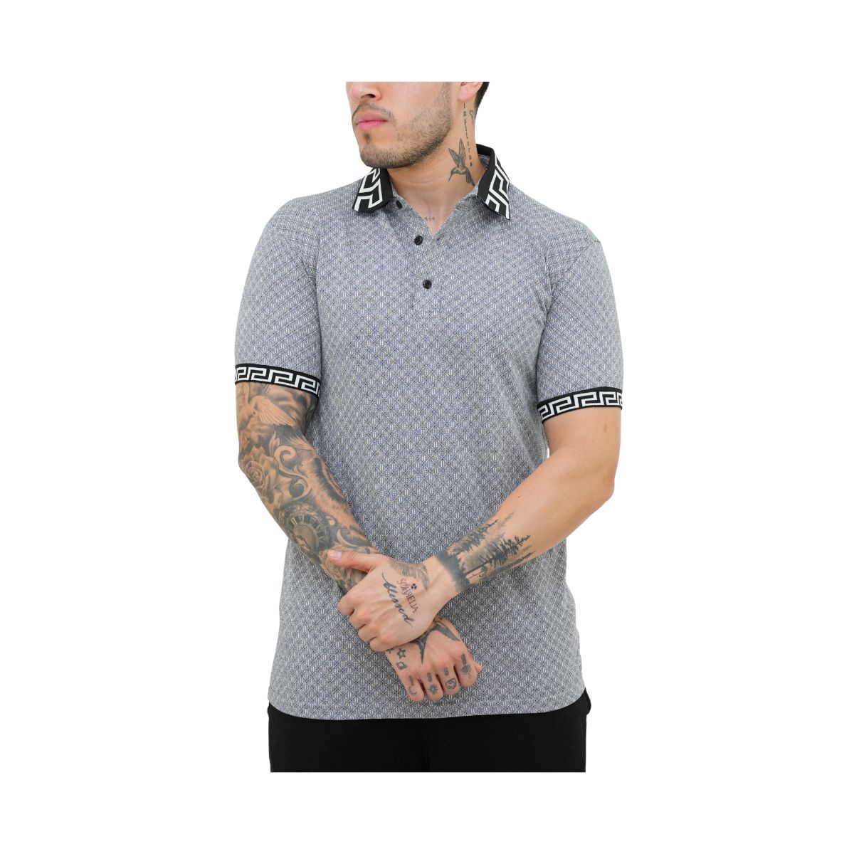 Foto 2 pulgar | Playera Platini Para Hombre Jps9117 Negro