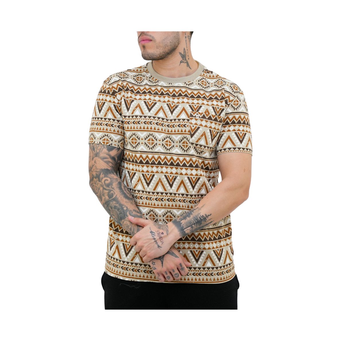 Playera Platini Para Hombre Stt9148 Khaki
